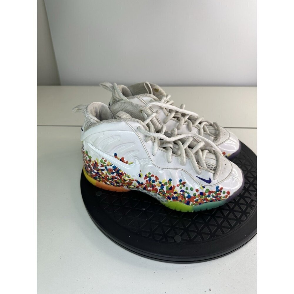 NO INSOLES - Nike Little Posite Pro PS Fruity Pebbles 2016 Sz 2Y  843755-101